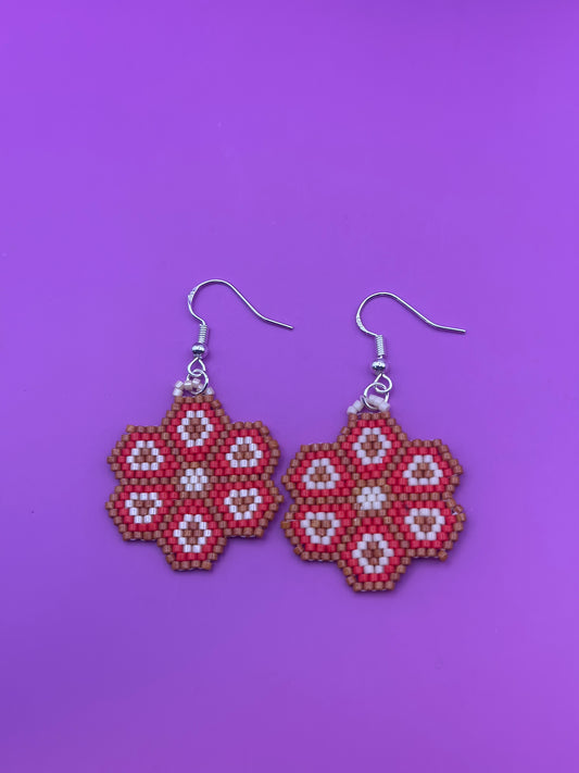 Aretes flor