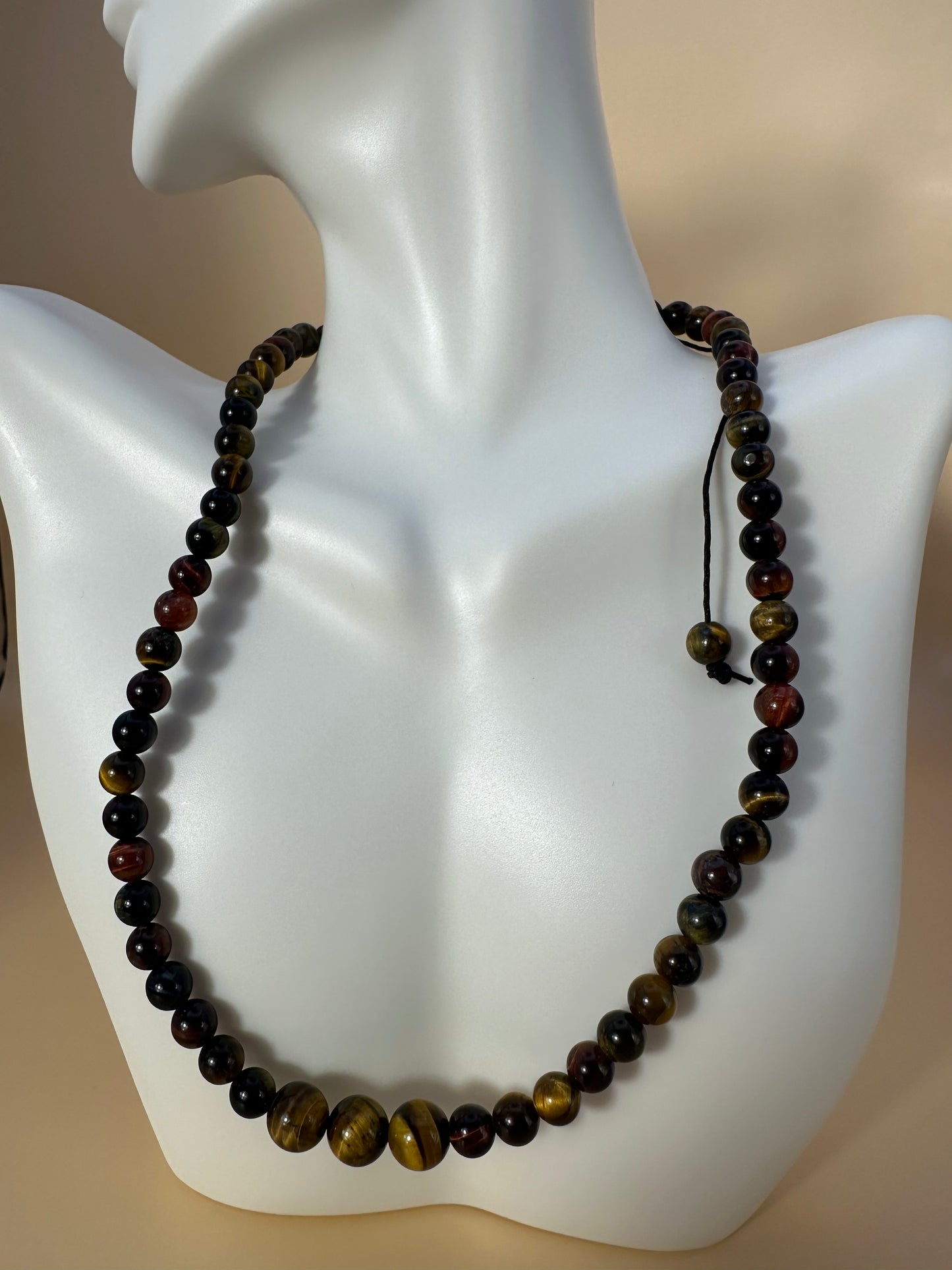 Collar ojo de tigre