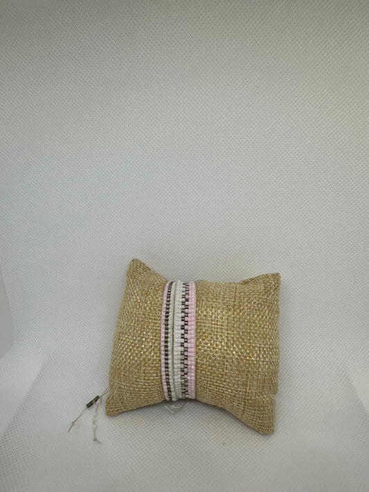Pulsera Rosa y Blanco Miyuki